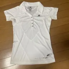 adidas テニスウェア ポロシャツ ホワイト2枚セットのサムネイル