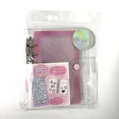 クーリア とうめいシールバインダー toumei ピンク