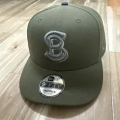 Schott×NEWERA コラボキャップ　カーキ
