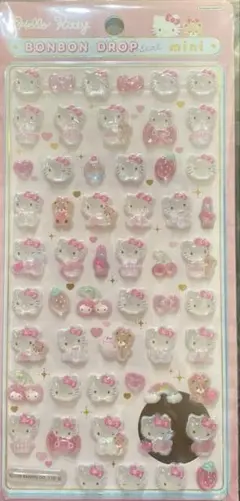 ボンボンドロップシール　サンリオ　ピンクキティ
