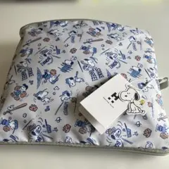 スヌーピー 野球デザイン ポーチ