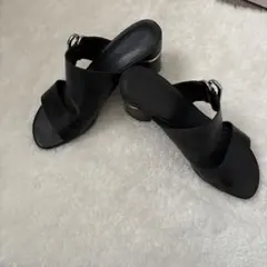 美品】3.1 Phillip Lim バックル レザーサンダル 黒 38 - メルカリ