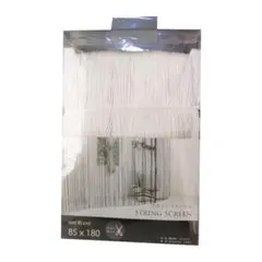 파티션 스트링 스크린 85 센티미터 x 180 센티미터 화이트