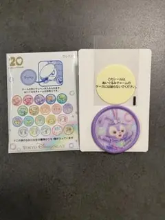 ディズニー ダッフィー&フレンズ 20周年 ワッペン ステラルー