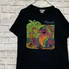 USA製90sヴィンテージTシャツ！シングルステッチ　ブラック半袖古着　M14