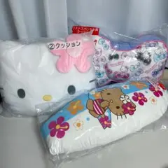 サンリオ ハローキティ当たりくじ クッション3点セット