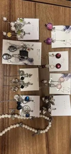 第二弾！！ハンドメイドアクセサリーまとめ売り(二万Over相当)