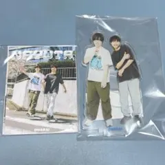 owarai nylon 男性ブランコ アクリルスタンド ステッカー セット