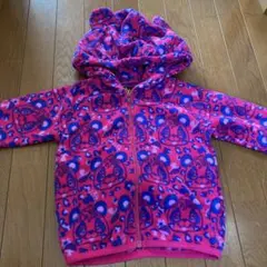 ピンク フリースジャケット