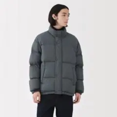 無印良品　軽量ダウンポケッタブルジャケット L