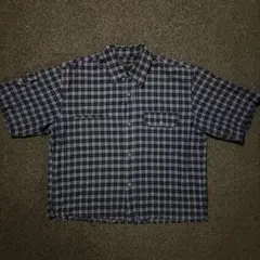 Old Stussy チェック柄 半袖シャツ Mサイズのサムネイル