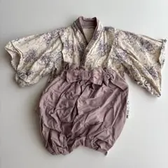 花柄ベビー袴