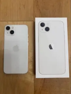 iPhone13 128GB スターライト ホワイト au 箱・新品ケーブル付き iPhone13 128GB スターライト ホワイト au 箱・新品ケーブル付き