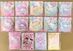サンリオ×オリジナル缶ミラー 全5種　2セット　カードミラー4種おまけです