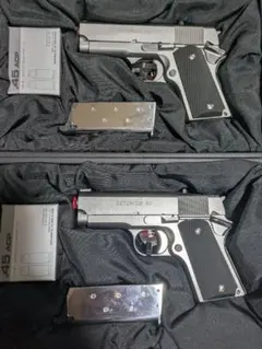 東京マルイ デトニクス.45 シルバーモデル 2丁セット - メルカリ