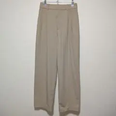 ユニクロ UNIQLO タックワイドパンツ