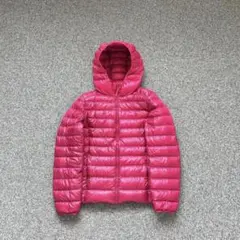 ダ*ル様 00s old uniqlo ダウン ピンク y2k 短丈 モンベル似