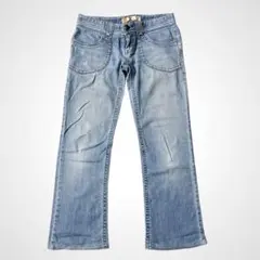ROXY★ロキシー デニムパンツ フレアデニムパンツ L y2kのサムネイル