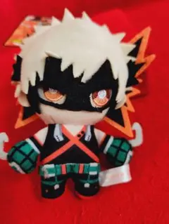 ヒロアカ　僕のヒーローアカデミア　ボールチェーンマスコット　爆豪　ぬいぐるみ