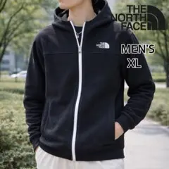 新中古品　ノースフェイス　韓国　フルジップパーカー　マウンテンアスレチック　黒