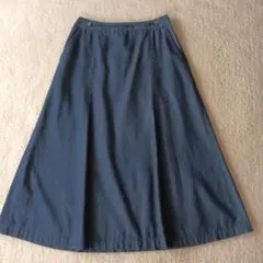 レディスJプレス　デニムフレアスカートのサムネイル