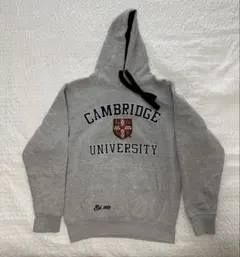 【オフィシャル】ケンブリッジ大学 カレッジパーカー Mサイズ グレー