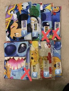 ディズニー　バスタオル　3枚セット売り