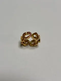 Cartier Cハート リング ピンクサファイアのサムネイル
