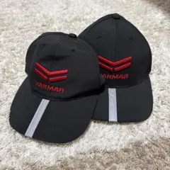 ヤンマー（YANMAR）オリジナルベースボールキャップ２個のサムネイル