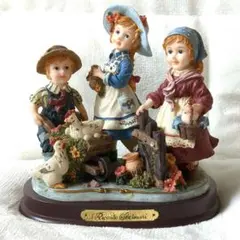 【希少品】リカルドシェルマニ　少女達と お花　イタリア　陶器　アンティーク　置物 2025年最新】リカルドシェルマニの人気アイテム - メルカリ