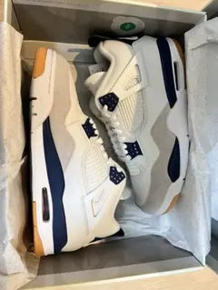 Air Jordan 4 SB Retro SPUS12.5ホワイト/グリーン - メルカリ