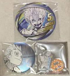 ハイキュー ファンパーク 缶バッジ アクスタ 星海 セット