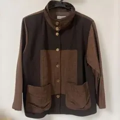 薄手ジャケット　ブラウン