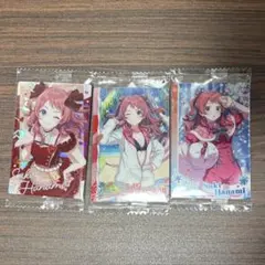 ④ウエハース2弾 花海咲季SR入り３枚セット 学マス 学園アイドルマスター