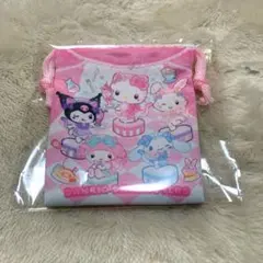 いちご新聞 2月号 付録　巾着　ねこみみメイドカフェ