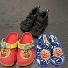 アンパンマン サンダルとスニーカーセット　3足セット