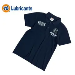 B385○76 Lubricants ポロシャツ 半袖 ロゴ メンズのサムネイル