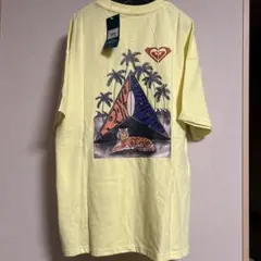 ROXY 半袖Tシャツ イエロー　タイガー 新品未使用