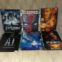 r3847 洋画6枚セットDVDおまとめ