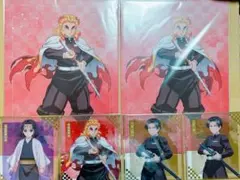 鬼滅の刃 無限城編 アニプレックス オンラインくじ 煉獄杏寿郎 ファイル 色紙