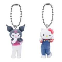 サンリオキャラクターズ ミニチュアチャーム　ライブキャラクター　ガチャ　キティ