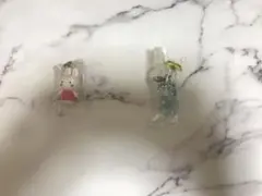 ガチャガチャ　ピクミン　氷　サンリオ　チアリーチャム　めじるしアクセサリー