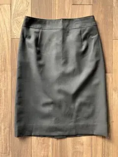 【小柄な方おすすめ】組曲　黒 タイトスカート S1（3号相当）