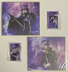 【東京心覚】水心子正秀&源清麿 DMMスクラッチ ミニ色紙/ミニフォトブロック