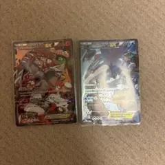 マグマ団のグラードンEX アクア団のカイオーガEX 2枚セット - メルカリ