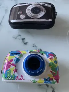NIKON　デジタルカメラ　COOLPIX　Ｗ100　(ジャンク) Nikon - [ジャンク]Nikonニコン COOLPIX W100 ブルーの通販 by