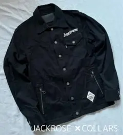 JACK ROSE× COLLARS ブラック　ジャケット　ヘリンボーン