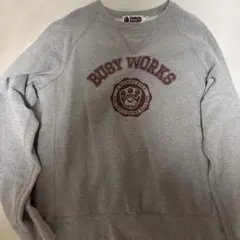 A Bathing Ape BUSY WORKS スウェット グレー Mのサムネイル