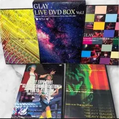 GLAY LIVE DVD-BOX vol.1（DVD 7枚組）ライブ グレイ