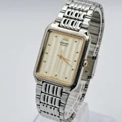 美品【稼働/電池交換】SEIKO メンズ腕時計 タンク レクタンギュラーのサムネイル